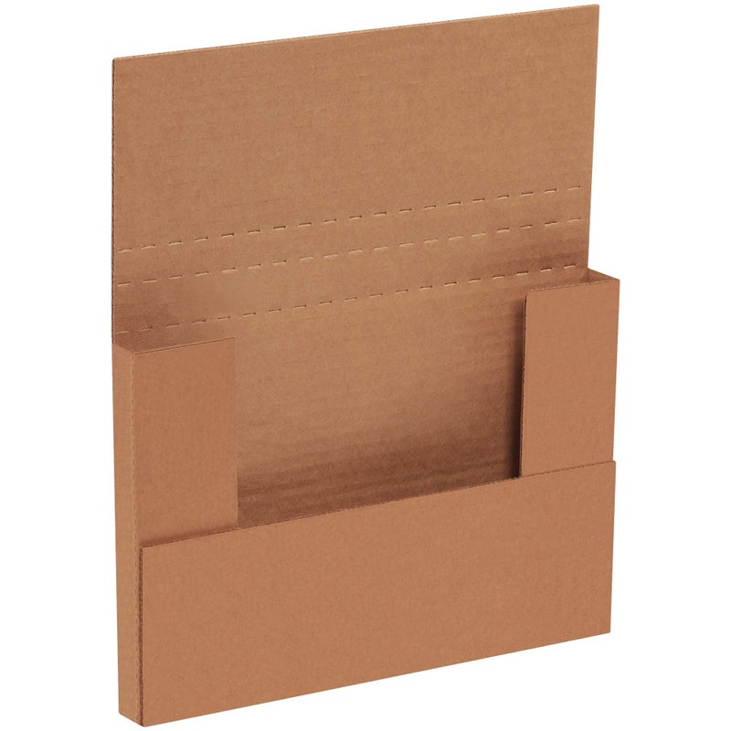 BOX USA صناديق بريد الولايات المتحدة الصغيرة 9 5/8"L x 6 5/8"W x 1 1/4"H 50-عبوة - صندوق كرتوني مضلع للشحن، الانتقال، البريد، التعبئة، التغليف والتخزين - Image 1